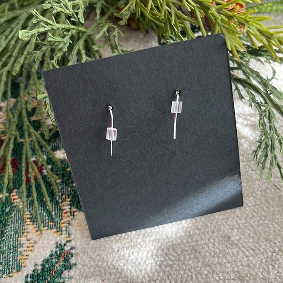 Christmas lightbulb earrings- yellow - Picture 3 of 3